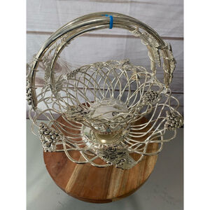 Two Silver Godinger Baskets